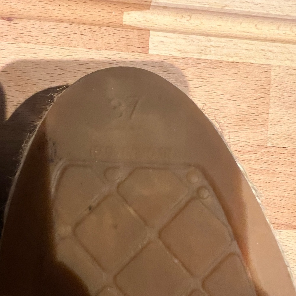 CHANEL Black and Gray Checkered Espadrilles - Picture 4 of 9